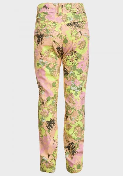 "Okaidi" Girls Skinny Jeans -Pink Orange Mix