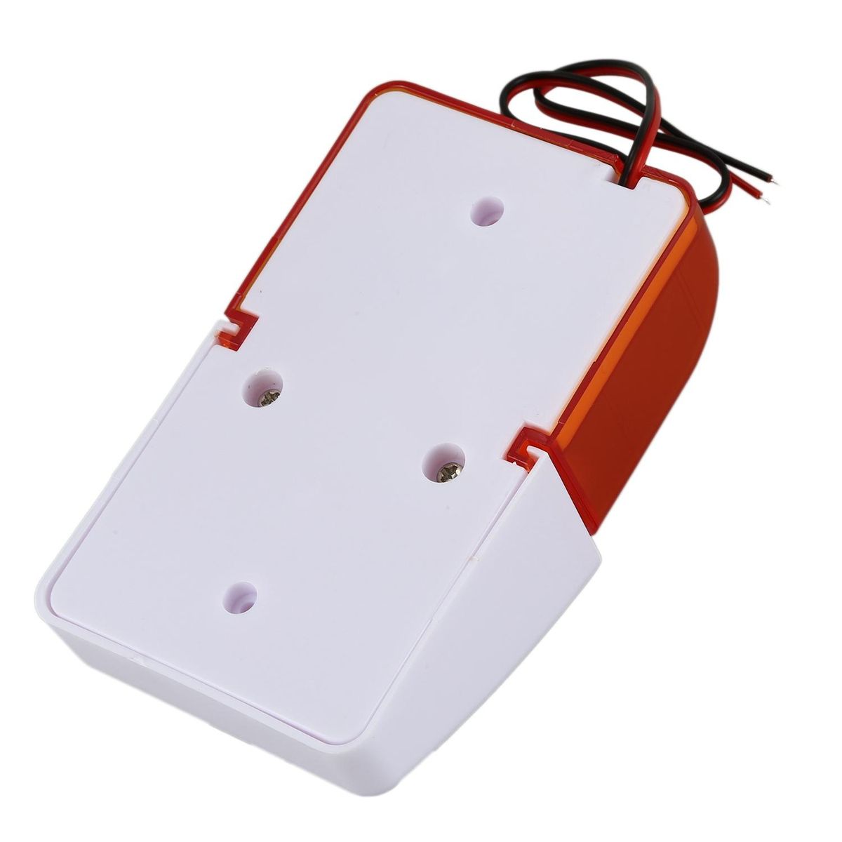 Mini Wired Strobe Warning Siren Dc 12V Sound Alarm 115Db