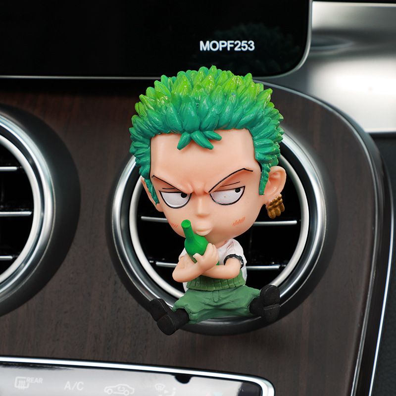 Cartoon Anime One Piece Car Air Outlet Fragrance Decoration