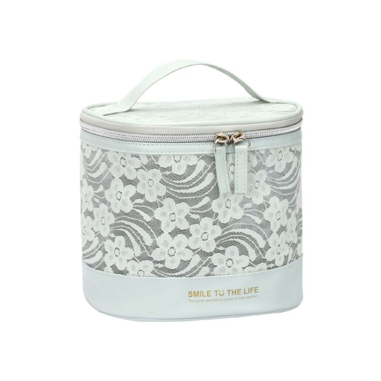 Portable Hand Washing Bag, Spec:  Cylindrical (Gray Green)