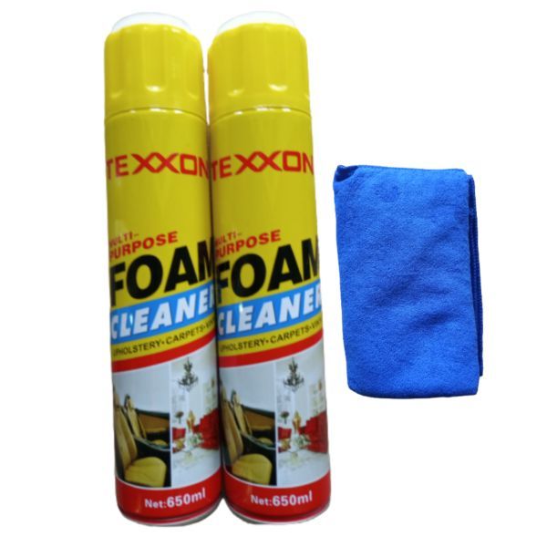 Multi-purpose Foam Cleaner X2pcs And Free Towel
