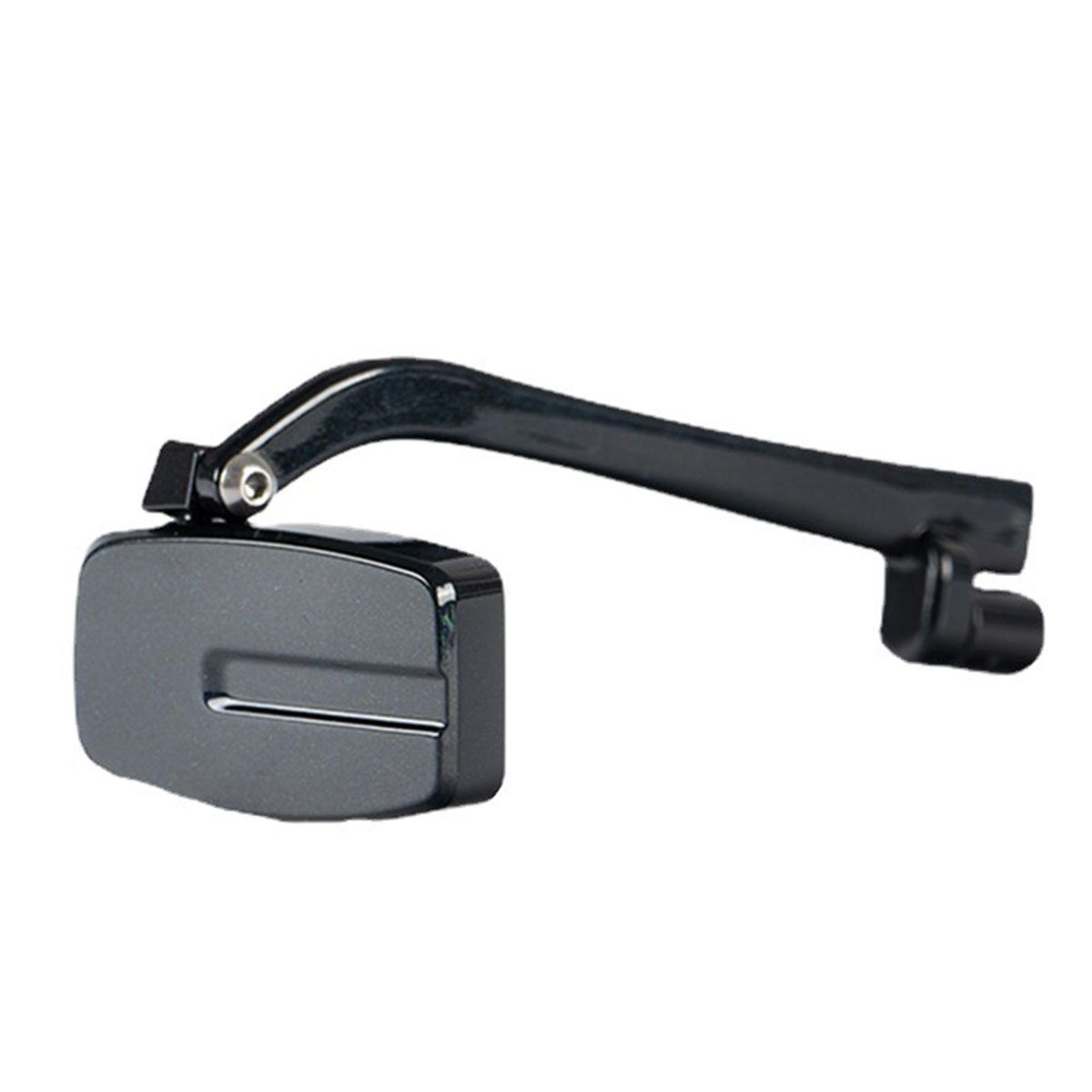 Bikesafe Rearview Helmet Mirror Adjustable Glass Cycling for Road Black