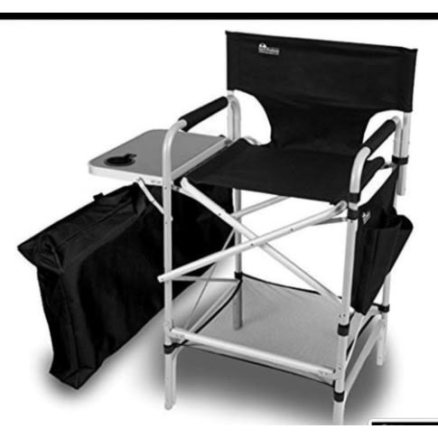 Single Tray Makeup Chair