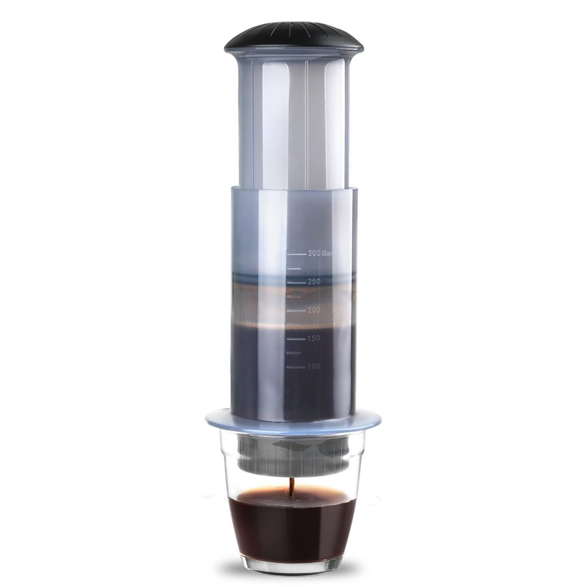 Coffee and Espresso Press Maker Portable Coffee Manual Machine with 50PCS Coffee Filter Paper for Outdoor Travel Camping Picnic