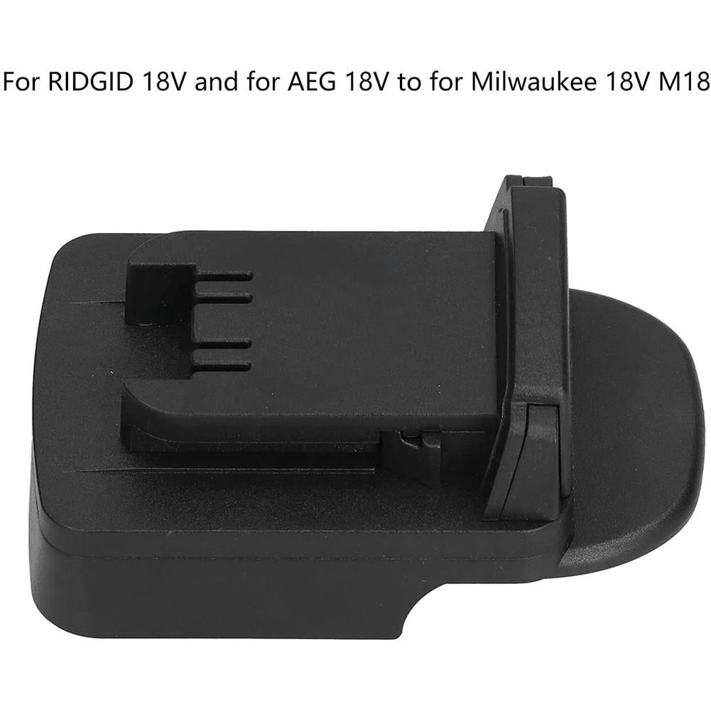 Battery Converter Adapter Battery Dock Power Connector Power Tool Accessories for RIDGID 18V to for 18V M18