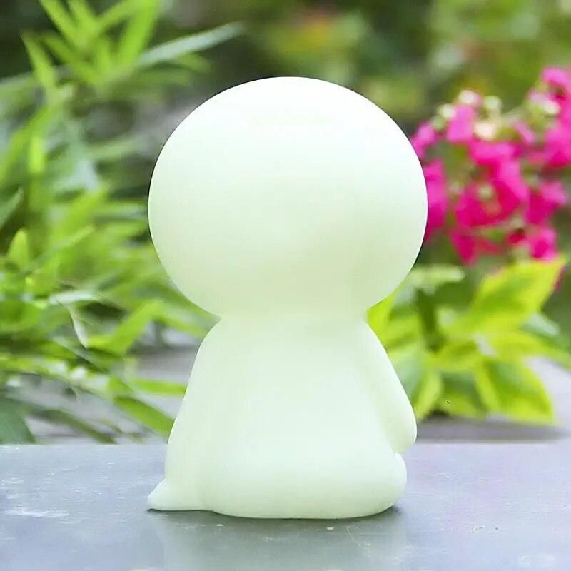 Cute 16cm DIY Miyazaki Hayao Princess Mononoke Kodama Tree PVC Action Figures Collection Model toy Piggy Bank Money Box