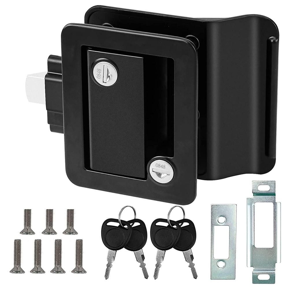 RV Travel Trailer Entry Door Lock,Camper Door Latch with