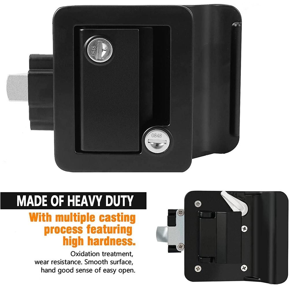 RV Travel Trailer Entry Door Lock,Camper Door Latch with