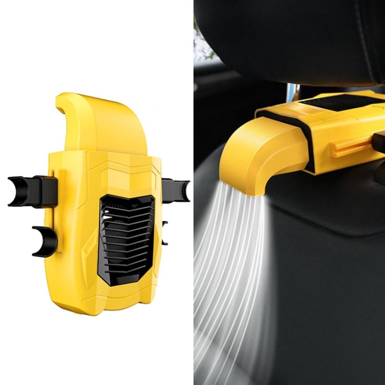 F415 Car Multifunctional Seat Back USB Fan