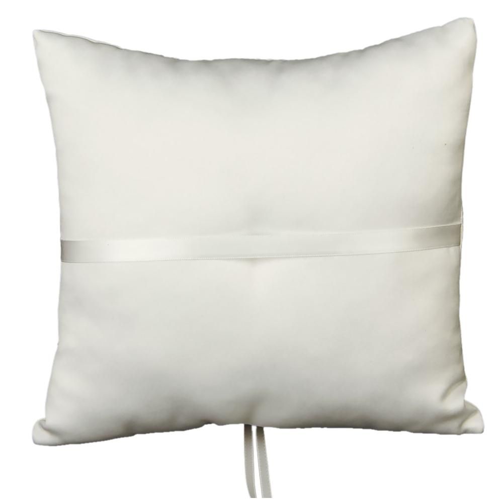 Faux Pea Decorated Wedding Ring Pillow Cushion Bearer 20