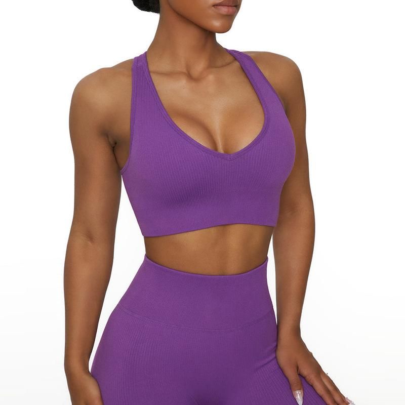 Yoga suit RUNNING VEST zipper long sleeve peach hip fitness shorts