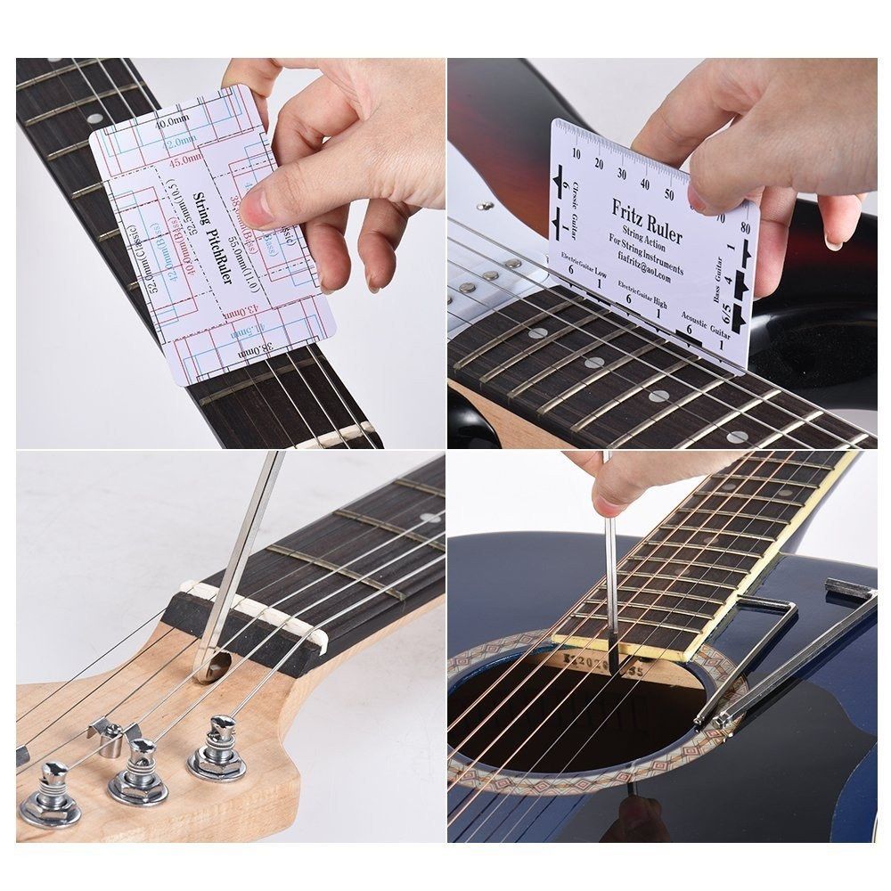 11Pcs Guitar Tool Kit Professional Repairing Maintenance