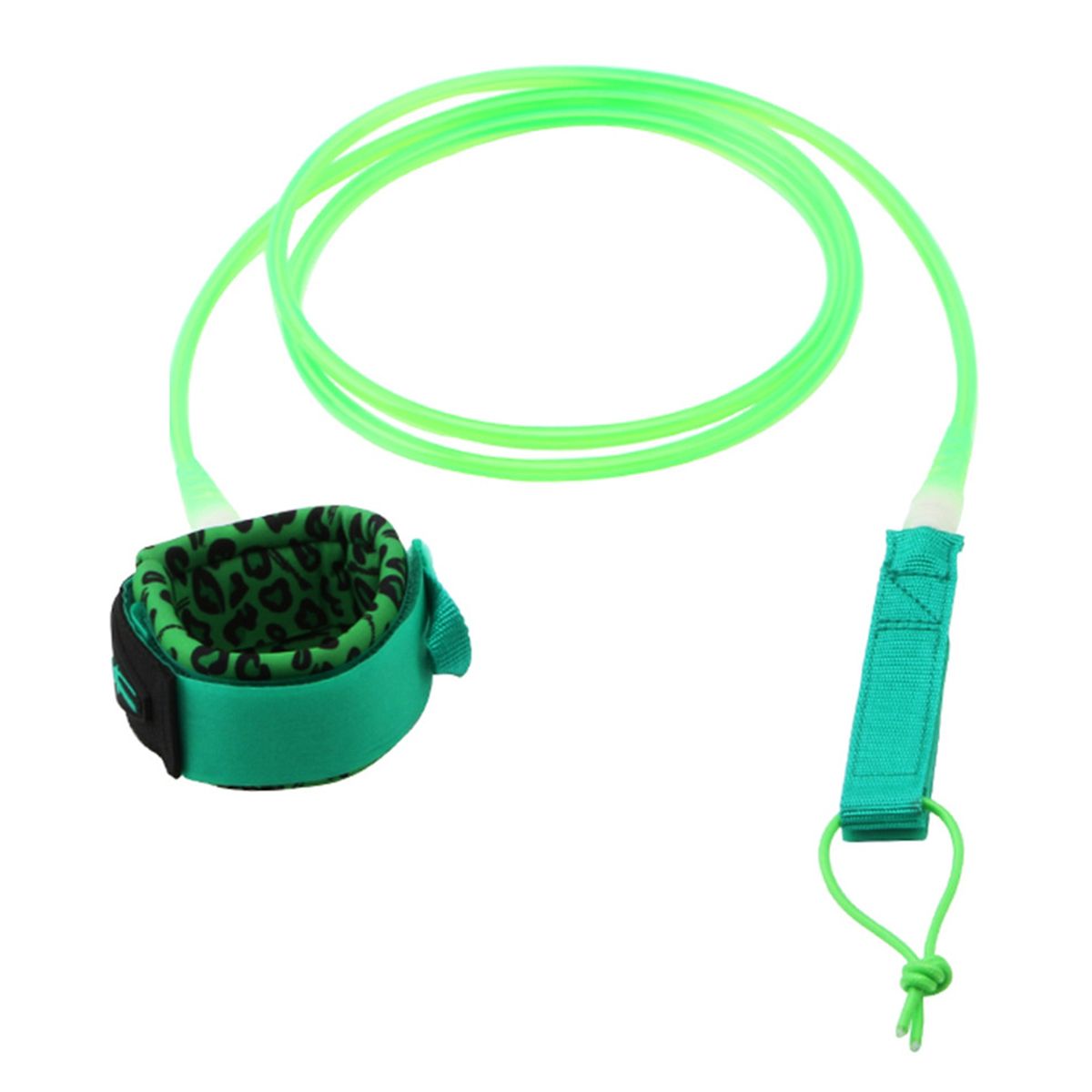 Surfing Leg Rope Paddle Board Surfboard Leg Leash Green