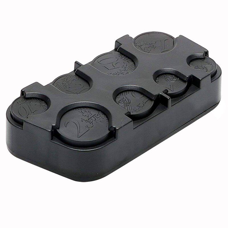 EAFC Car Coins Case Storage Euro Coin Box Holder Money
