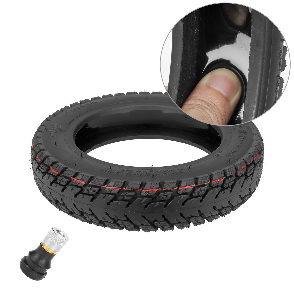 10in Trackslip Scooter Tire Self-Healing Scootor Tubeless