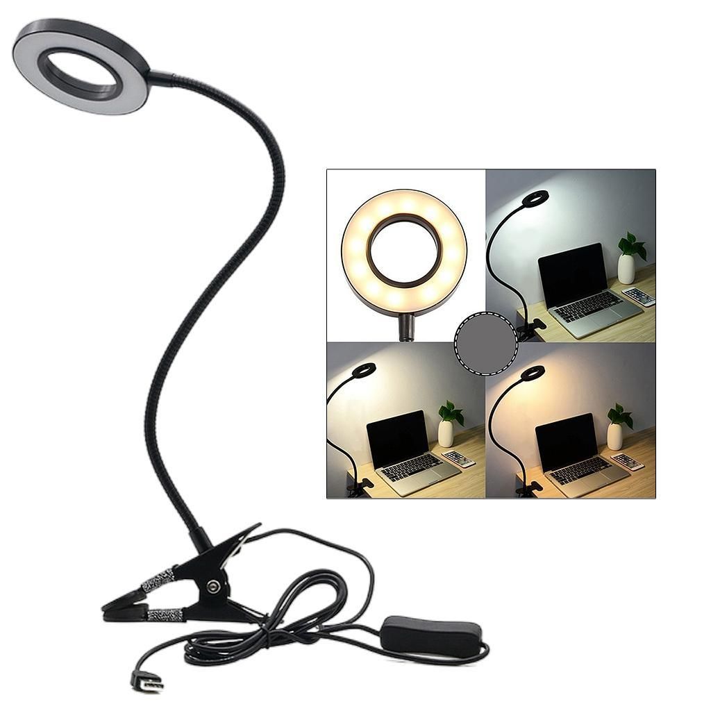 2 Pieces  Lamp Office  5X Magnifying Lamp 3- Crafts Desk