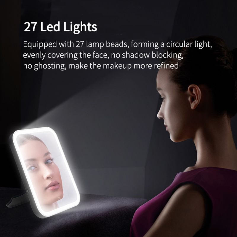 Lights Led Rechargeable Cosmetic Mirror Lamps Plugging
