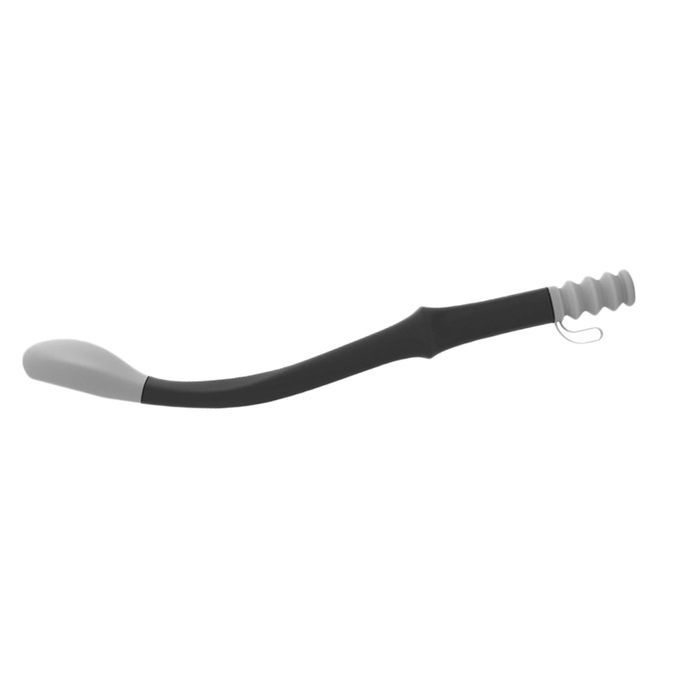 15inch Toilet  Long Reach Comfort Bottome Wiper For Toilet Gray