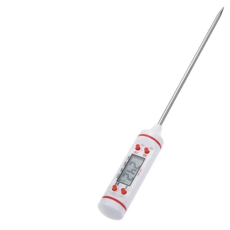 Digital Food Thermometer Heat Sensor Measuring Meter Pen For Meat Cake Fry Water Milk Oil Liquid Probe Kitchen Cooking BBQ Tool