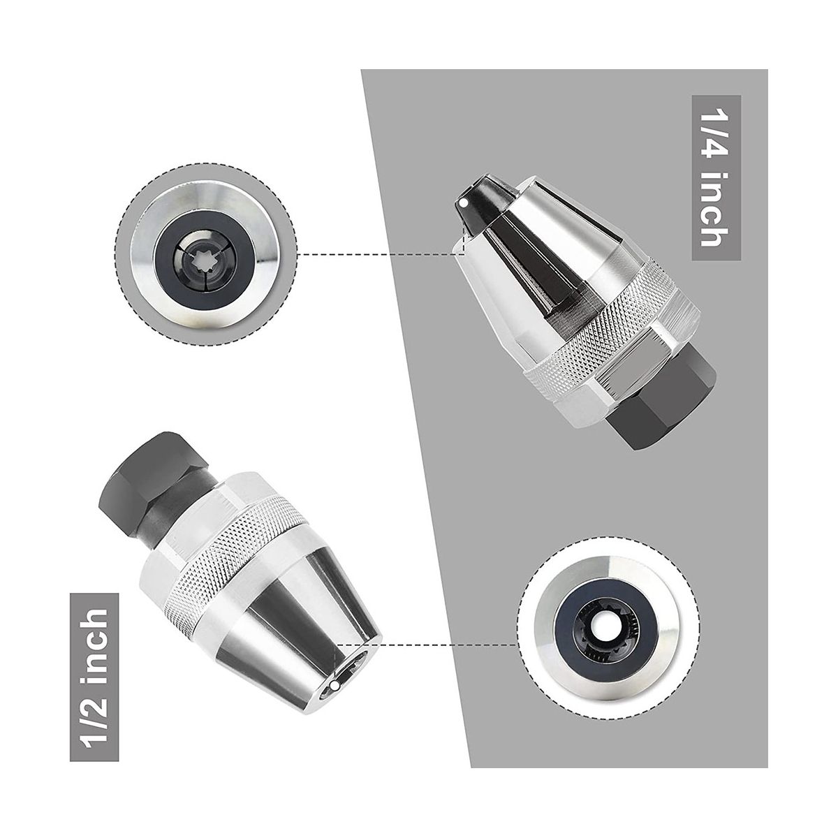 Damaged and Stud Extractor Tool, Grips  Removes 1/4-Inch to