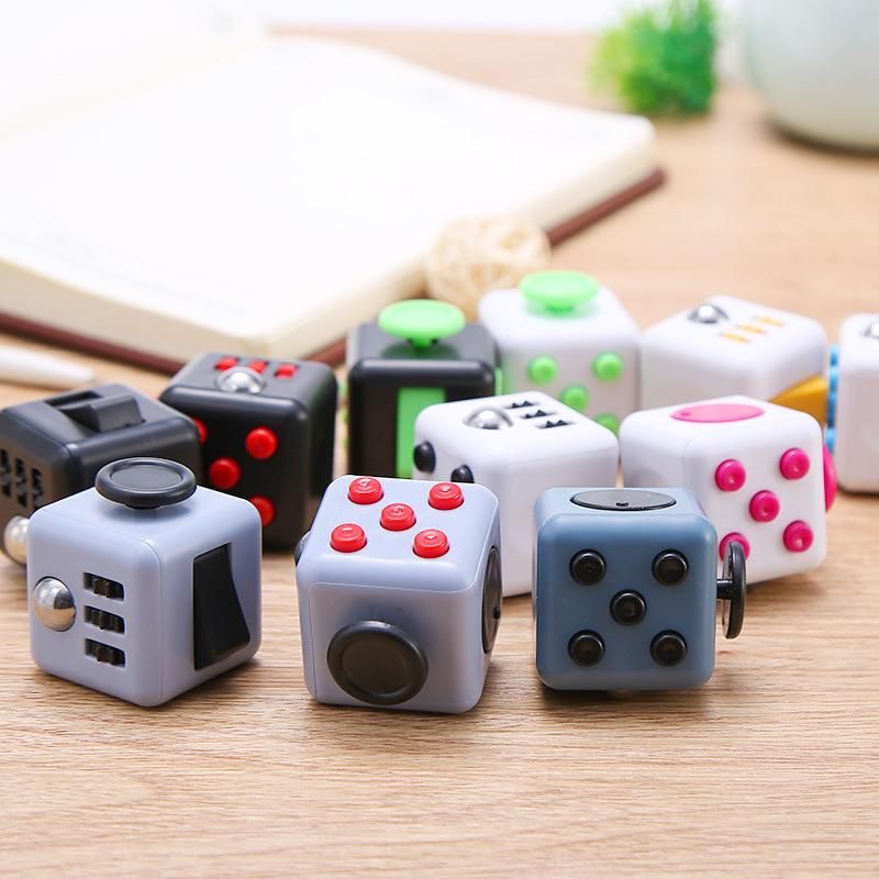 New Pop It Fidgot Toys Infinite Cube Decompression Dice Rubik