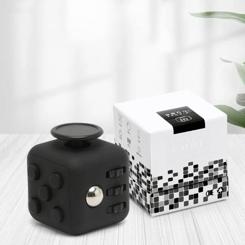 New Pop It Fidgot Toys Infinite Cube Decompression Dice Rubik