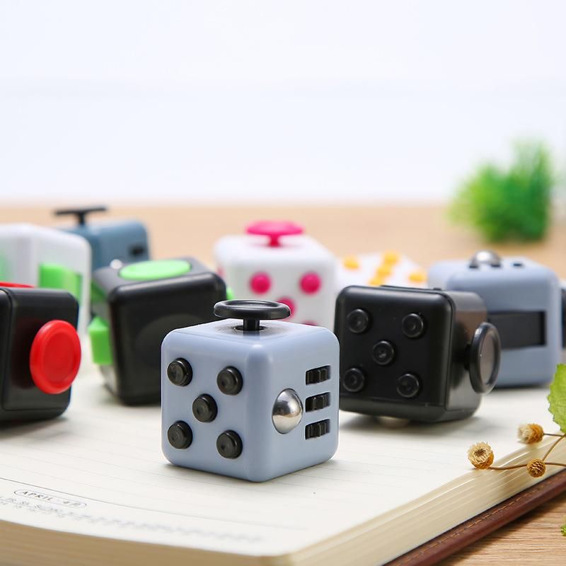 New Pop It Fidgot Toys Infinite Cube Decompression Dice Rubik