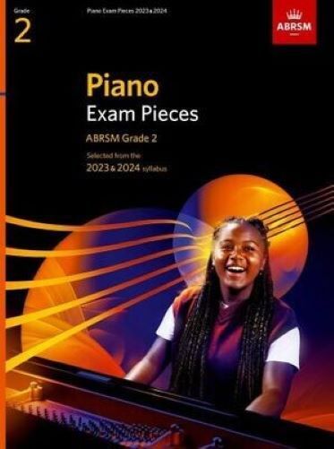 Piano Exam 2023-2024 Grade 2 Book Only Abrsm