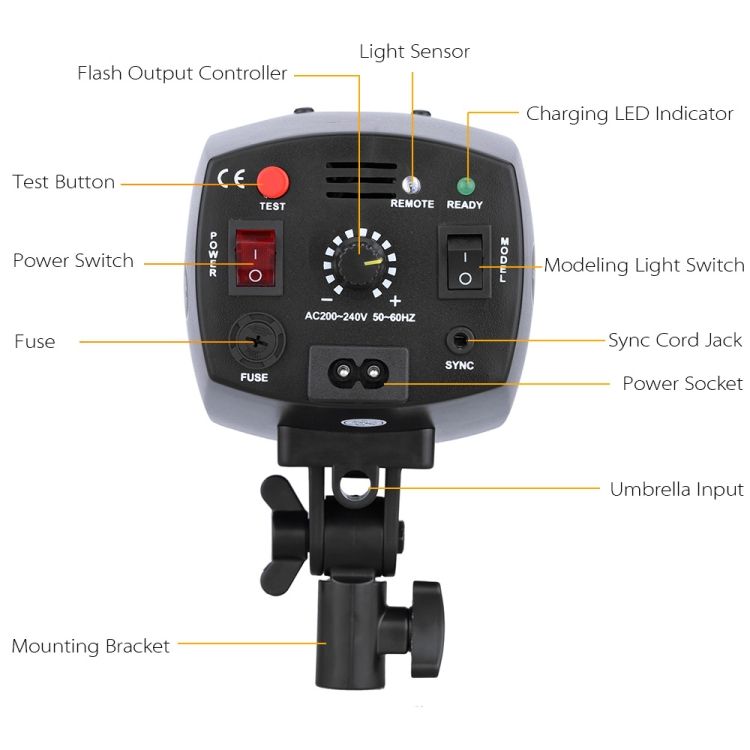 Godox K-180A Mini Master Studio Flash Light
