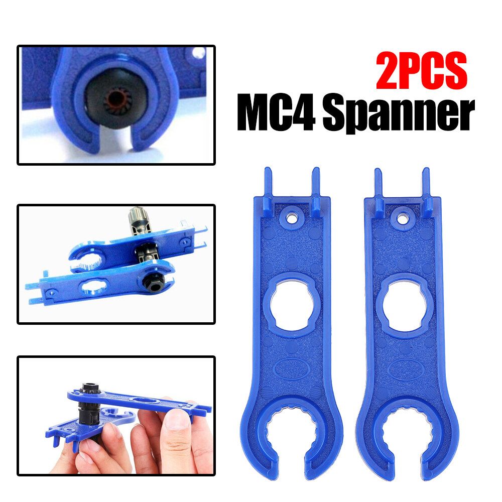 1pair 2pcs MC4 Spanner Solar Panel Connector Disconnect Tool Spanners Wrench ABS Plastic Pocket Solar Connect Quickly
