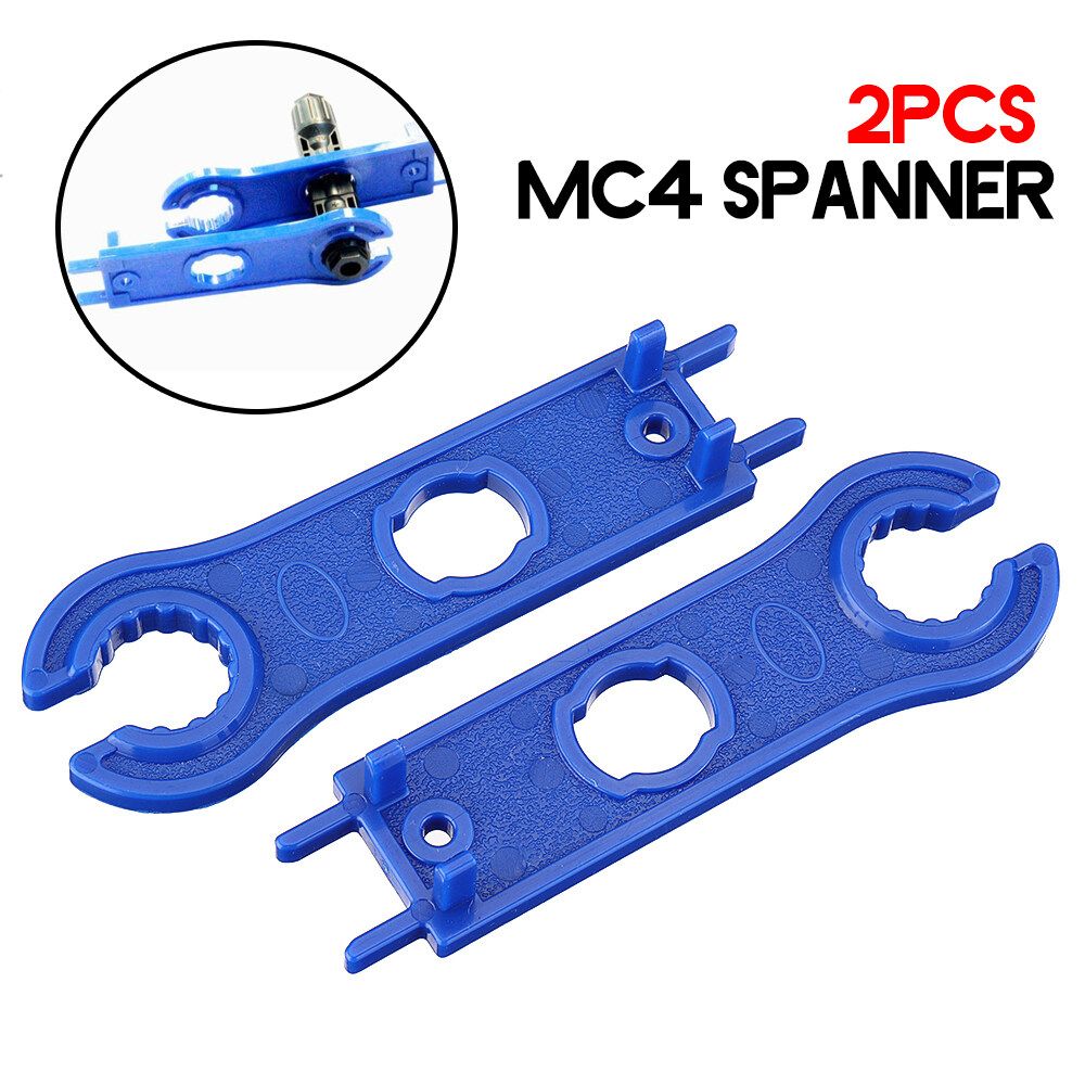 1pair 2pcs MC4 Spanner Solar Panel Connector Disconnect Tool Spanners Wrench ABS Plastic Pocket Solar Connect Quickly