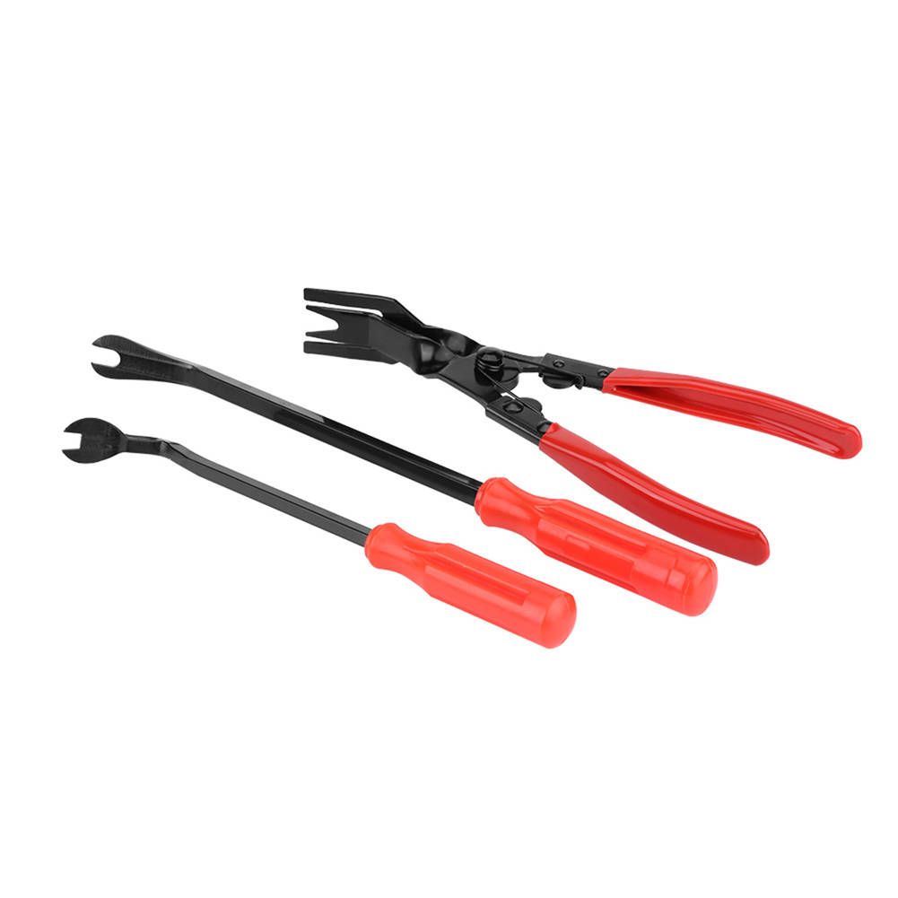 3Pcs Door Trim Rivets Clips Pliers Fastener Remover Puller