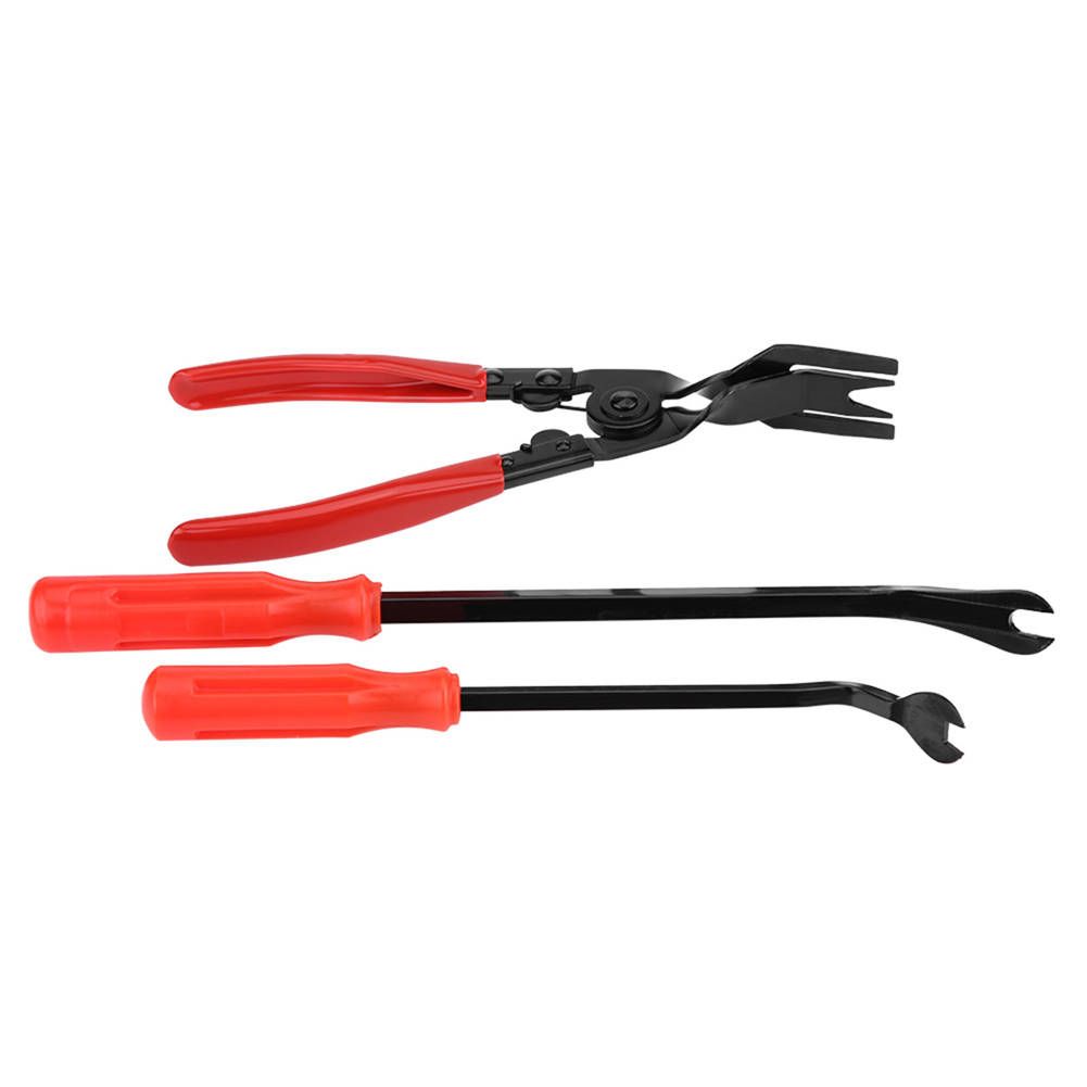 3Pcs Door Trim Rivets Clips Pliers Fastener Remover Puller