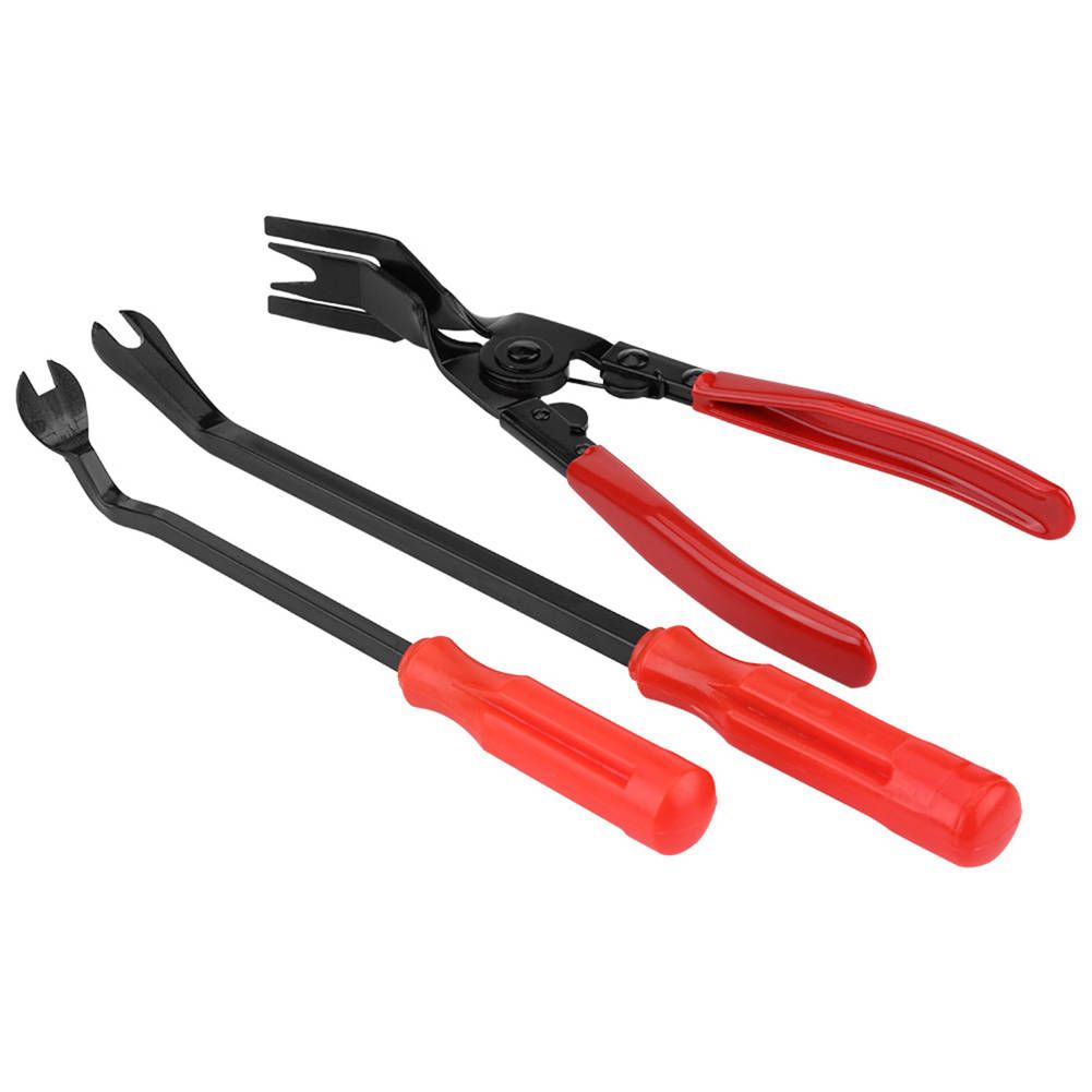 3Pcs Door Trim Rivets Clips Pliers Fastener Remover Puller