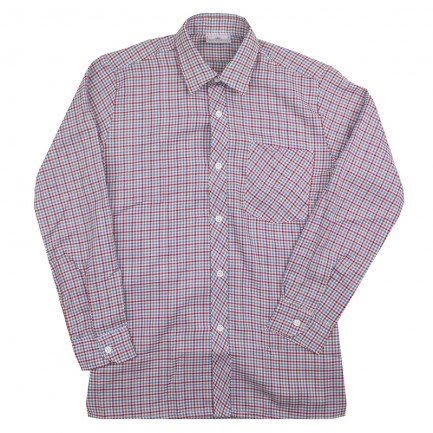Boy's Checked Long Sleeved Shirt
