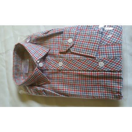 Boy's Checked Long Sleeved Shirt