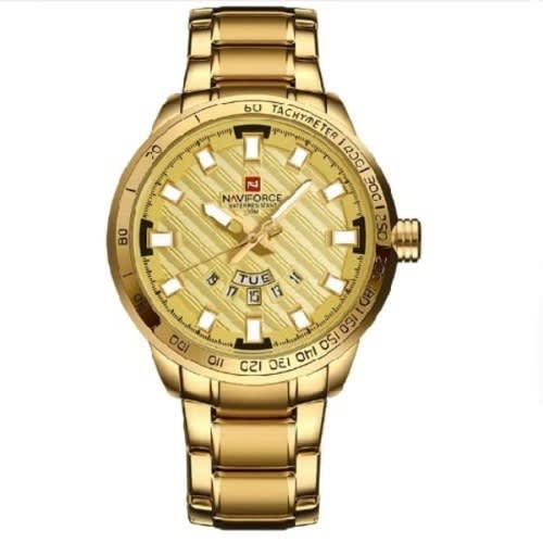 Wrist Watch For Men - Gold