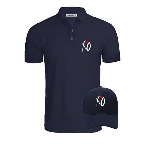 Xo Love Polo & Cap Bundle  - Navyblues