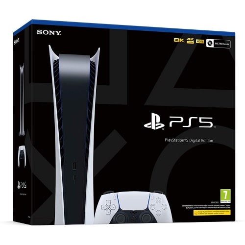 PlayStation 5 Digital Edition - PS5 White Console