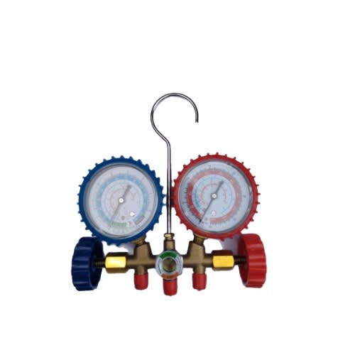 Manifold Gauge Dual Pressure Gauge With Hose