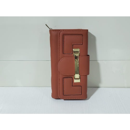 Women Leather Wallet - Brown