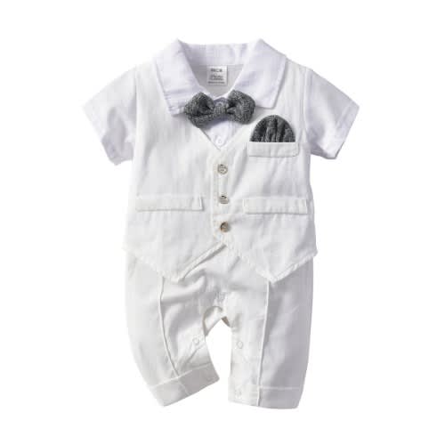 Boys All White Christening/Newborn Wears