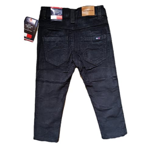 Boys Corduroy Jeans Trouser - Black