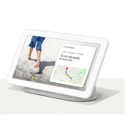 Google Nest Hub Smart Display With Google Assistant - Chalk