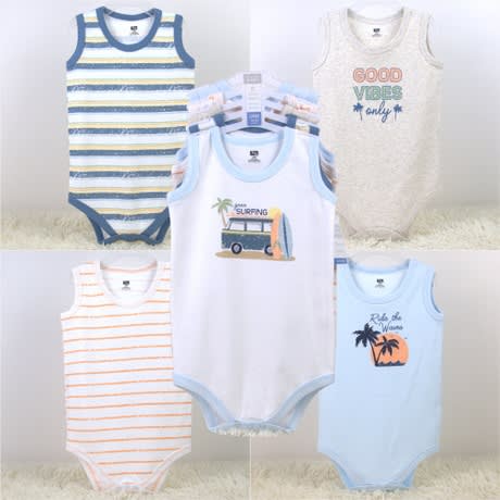 Boy's Bodysuit- 5 Set