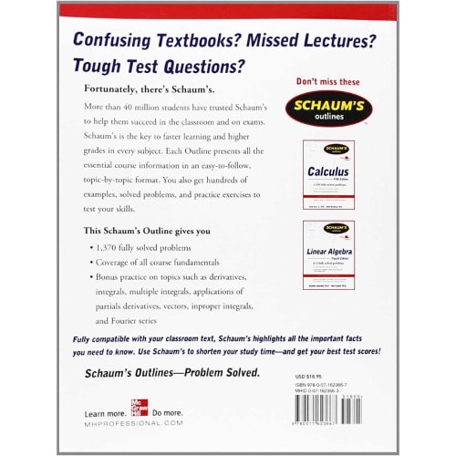 Schaum's Outlines: Advanced Calculus