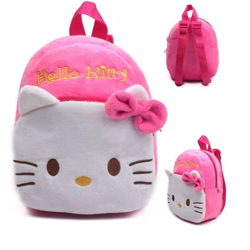 Baby Pink Kitty Plushbag + Counting Game for Preschool