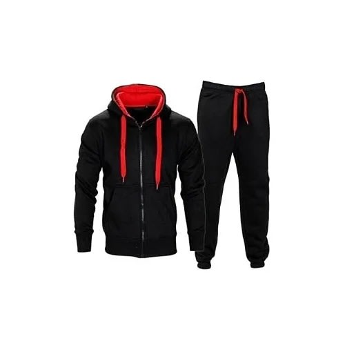 Hoodies & Joggers- Black & Red