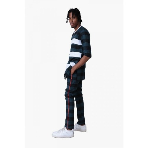 Green Checkered Traditional Attire For Men