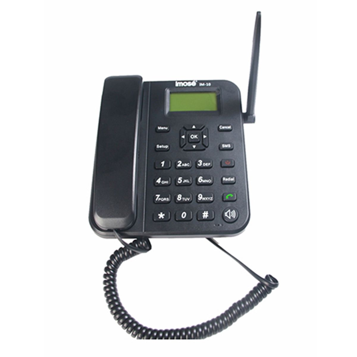 IM-10 Desktop GSM Phone - Black